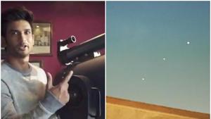 Sushant Singh Rajput claims these are Jupiter, Saturn and Mars. Sushant Singh Rajput claims these are Jupiter, Saturn and Mars.