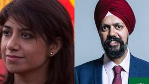 Seema Malhotra and TM Dhesi have been nominated to appointed to Keir Starmer’s shadow cabinet.(Facebook)