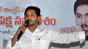 Andhra Pradesh Chief Minister YS Jagan Mohan Reddy.(PTI file photo) Andhra Pradesh Chief Minister YS Jagan Mohan Reddy.(PTI file photo)
