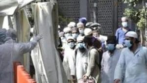 The deputy chief minister’s comments come within a week of YSR Congress party president and chief minister YS Jagan Mohan Reddy’s statement defending the Tablighi Jamaat conference in Nizamuddin. (Ajay Aggarwal/HT PHOTO)) The deputy chief minister’s comments come within a week of YSR Congress party president and chief minister YS Jagan Mohan Reddy’s statement defending the Tablighi Jamaat conference in Nizamuddin. (Ajay Aggarwal/HT PHOTO))