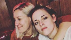 Kristen Stewart with Dylan Meyer. Kristen Stewart with Dylan Meyer.