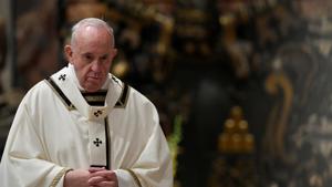 The pope has openly admitted that he was struggling along with everyone else to make sense of these extraordinary times.(via REUTERS) The pope has openly admitted that he was struggling along with everyone else to make sense of these extraordinary times.(via REUTERS)