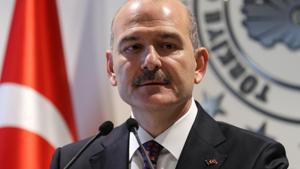 File photo of Turkish Interior Minister Suleyman Soylu.(AFP) File photo of Turkish Interior Minister Suleyman Soylu.(AFP)