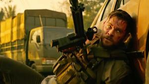 Chris Hemsworth in a still from Extraction. Chris Hemsworth in a still from Extraction.