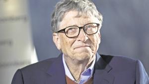 Bill Gates, billionaire and co-chair of the Bill and Melinda Gates Foundation, reacts during a Bloomberg Television interview on day two of the World Economic Forum (WEF) in Davos, Switzerland, on Wednesday, Jan. 24, 2018. World leaders, influential executives, bankers and policy makers attend the 48th annual meeting of the World Economic Forum in Davos from Jan. 23 - 26. Photographer: Simon Dawson/Bloomberg(Bloomberg Photo) Bill Gates, billionaire and co-chair of the Bill and Melinda Gates Foundation, reacts during a Bloomberg Television interview on day two of the World Economic Forum (WEF) in Davos, Switzerland, on Wednesday, Jan. 24, 2018. World leaders, influential executives, bankers and policy makers attend the 48th annual meeting of the World Economic Forum in Davos from Jan. 23 - 26. Photographer: Simon Dawson/Bloomberg(Bloomberg Photo)