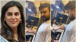 Ram Charan’s wife Upasana often shares pictures of her family. Ram Charan’s wife Upasana often shares pictures of her family.
