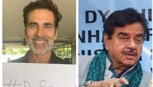 Film industry insiders criticise Shatrughan Sinha for his remarks on Akshay Kumar’s donation. Film industry insiders criticise Shatrughan Sinha for his remarks on Akshay Kumar’s donation.