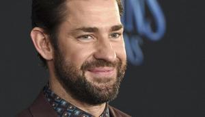 John Krasinski poses at the premiere of the film John Krasinski poses at the premiere of the film