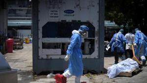 New Jersey Governor Phil Murphy said he was “outraged” that bodies had been allowed to pile up and ordered an investigation.(Reuters file photo. Representative image) New Jersey Governor Phil Murphy said he was “outraged” that bodies had been allowed to pile up and ordered an investigation.(Reuters file photo. Representative image)