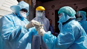 All Covid-19 positive cases reported from Uttarakhand since April 2 are linked Jamaat attendees.(REUTERS) All Covid-19 positive cases reported from Uttarakhand since April 2 are linked Jamaat attendees.(REUTERS)