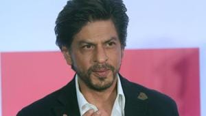 Bollywood actor Shah Rukh Khan greets media in Mumbai.(AP) Bollywood actor Shah Rukh Khan greets media in Mumbai.(AP)