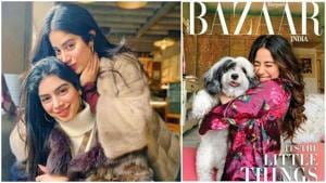 Janhvi Kapoor’s latest magazine cover is clicked by her sister Khushi. Janhvi Kapoor’s latest magazine cover is clicked by her sister Khushi.