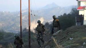 This is the third attack against the paramilitary force in the Kashmir valley within a week. (HT Photo) This is the third attack against the paramilitary force in the Kashmir valley within a week. (HT Photo)