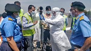 The cases have been traced to a single sailor who tested positive for Covid-19 eleven days ago. All the sailors live in the same residential complex. They are all in their 20s, except the oldest who is 47.(AFP/ Representative image) The cases have been traced to a single sailor who tested positive for Covid-19 eleven days ago. All the sailors live in the same residential complex. They are all in their 20s, except the oldest who is 47.(AFP/ Representative image)
