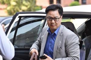File image of KIren Rijiju.(Sonu Mehta/HT PHOTO) File image of KIren Rijiju.(Sonu Mehta/HT PHOTO)