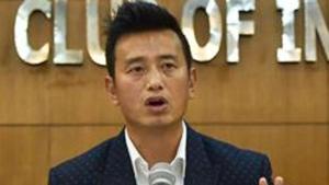 File image of Bhaichung Bhutia.(PTI) File image of Bhaichung Bhutia.(PTI)