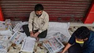 The news media’s dwindling revenue is accentuated by so-called ‘blacklists’ of words that leads to adverts not appearing online beside stories that include words such as coronavirus, Covid-19 or deaths.(PTI) The news media’s dwindling revenue is accentuated by so-called ‘blacklists’ of words that leads to adverts not appearing online beside stories that include words such as coronavirus, Covid-19 or deaths.(PTI)