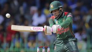 Bangladeshi batsman Mushfiqur Rahim plays a shot during the second one-day international cricket match between Sri Lanka and Bangladesh in Colombo.(AP) Bangladeshi batsman Mushfiqur Rahim plays a shot during the second one-day international cricket match between Sri Lanka and Bangladesh in Colombo.(AP)