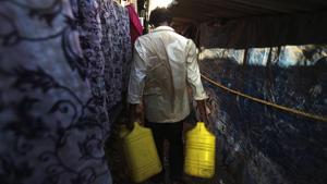 The Sustainable Development Goals require achieving universal and equitable access to safe and affordable drinking water for all by 2030(AP) The Sustainable Development Goals require achieving universal and equitable access to safe and affordable drinking water for all by 2030(AP)