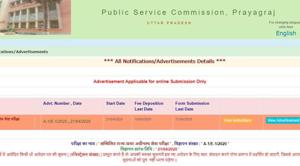 UPPSC ACF RFO recruitment 2020. (Screengrab) UPPSC ACF RFO recruitment 2020. (Screengrab)