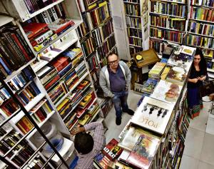 Bahrisons Bookstore at Khan Market has quite a few loyalists, who visited it frequently until lockdown.(Photo: Vipin Kumar/HT) Bahrisons Bookstore at Khan Market has quite a few loyalists, who visited it frequently until lockdown.(Photo: Vipin Kumar/HT)
