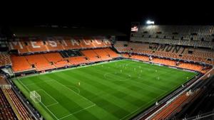 General view of the Mestalla.(UEFA) General view of the Mestalla.(UEFA)