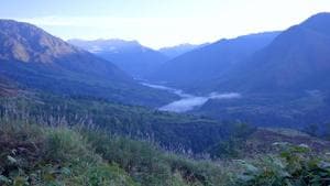 The company plans to develop a combination of two run-of-the-river projects involving the construction of concrete gravity dams on the Tangon and Dri tributaries of the Dibang.(HT Photo) The company plans to develop a combination of two run-of-the-river projects involving the construction of concrete gravity dams on the Tangon and Dri tributaries of the Dibang.(HT Photo)