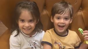 karan Johar’s latest video of his kids - Yash and Roohi - has them singing. karan Johar’s latest video of his kids - Yash and Roohi - has them singing.