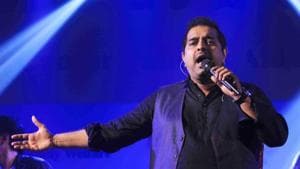 Singer-composer Shankar Mahadevan recorded the song at his home studio and says that it is a medium to pay salutations to Mother Earth(Photo: Yogen Shah) Singer-composer Shankar Mahadevan recorded the song at his home studio and says that it is a medium to pay salutations to Mother Earth(Photo: Yogen Shah)
