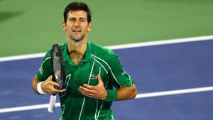 Novak Djokovic in action.(REUTERS) Novak Djokovic in action.(REUTERS)