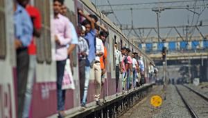 Nearly 3,000 local train services operate on the route daily and over 80 lakh commuters use it everyday, making it the lifeline of the country’s financial capital.(Satyabrata Tripathy/HT Photo) Nearly 3,000 local train services operate on the route daily and over 80 lakh commuters use it everyday, making it the lifeline of the country’s financial capital.(Satyabrata Tripathy/HT Photo)