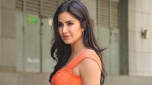 Katrina Kaif arrives at the trailer launch of Sooryavanshi in Mumbai.(IANS) Katrina Kaif arrives at the trailer launch of Sooryavanshi in Mumbai.(IANS)