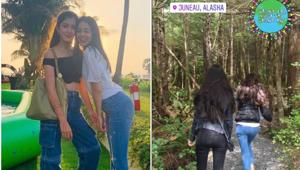 Ananya Panday shares new picture on Earth Day from her Alaskan holiday. Ananya Panday shares new picture on Earth Day from her Alaskan holiday.