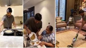 Chiranjeevi nominated Rajinikanth after taking the challenge himself. Chiranjeevi nominated Rajinikanth after taking the challenge himself.