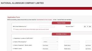NALCO Recruitment 2020. (Screengrab) NALCO Recruitment 2020. (Screengrab)