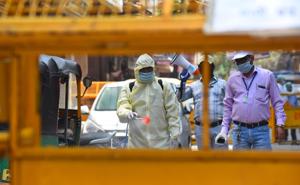 The nationwide lockdown to contain the spread of Covid-19 was announced on March 24.(Raj K Raj/HT photo) The nationwide lockdown to contain the spread of Covid-19 was announced on March 24.(Raj K Raj/HT photo)