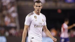 Real Madrid's Gareth Bale reacts during the second half of a soccer match against Atletico Madrid.(AP) Real Madrid's Gareth Bale reacts during the second half of a soccer match against Atletico Madrid.(AP)