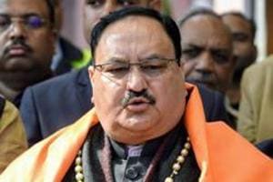 BJP president JP Nadda said that Congress should stop insulting India forces repeatedly.(ANI file photo) BJP president JP Nadda said that Congress should stop insulting India forces repeatedly.(ANI file photo)