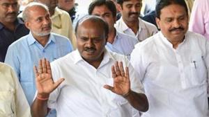 File photo of Janata Dal (S) leader HD Kumaraswamy(PTI) File photo of Janata Dal (S) leader HD Kumaraswamy(PTI)