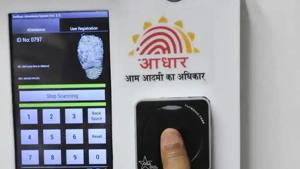 The finance ministry has allowed 29 insurance companies and nine securities entities, including the Bombay Stock Exchange (BSE) and the National Securities Depository Limited to undertake Aadhaar authentication services.(File photo for representation) The finance ministry has allowed 29 insurance companies and nine securities entities, including the Bombay Stock Exchange (BSE) and the National Securities Depository Limited to undertake Aadhaar authentication services.(File photo for representation)