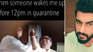 Arjun Kapoor’s latest video is about how he is spending his quarantine period. Arjun Kapoor’s latest video is about how he is spending his quarantine period.