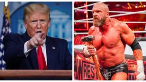 Donald Trump and Triple H.(Reuters/WWE) Donald Trump and Triple H.(Reuters/WWE)