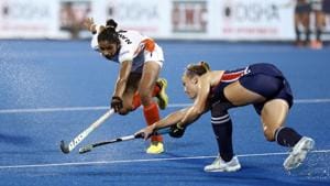 File image of Navjot Kaur.(Hockey India) File image of Navjot Kaur.(Hockey India)