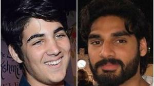 Suniel Shetty and Akshay Kumar’s sons, Ahan (R) and Aarav. Suniel Shetty and Akshay Kumar’s sons, Ahan (R) and Aarav.