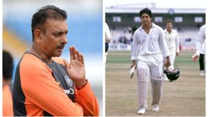 Ravi Shastri and Sachin Tendulkar.(Getty Images) Ravi Shastri and Sachin Tendulkar.(Getty Images)