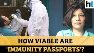 <p>Should governments start issuing 'immunity passports' to people who have recovered from Covid-19, as a major step towards reopening the economy? Hindustan Times' Sanchita Sharma looks at the pros and cons of this suggestion, in light of the World Health Organisation's opposition to the move. An immunity passport would be issued to those who have recovered from the disease and developed antibodies which may protect them from a second bout. The criticisms include discrimination against those who have managed to prevent infection by the Sars-Cov-2 virus, and also the threat of a few false results of antibody tests leading to vulnerable people venturing out. Watch the full video for more.</p>