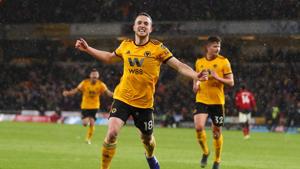 Diogo Jota of Wolverhampton Wanderers.(Getty Images) Diogo Jota of Wolverhampton Wanderers.(Getty Images)