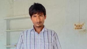 Harivansh Choudhary, the man who walked home from Mumbai to Darbhanga in Bihar. (HT Photo) Harivansh Choudhary, the man who walked home from Mumbai to Darbhanga in Bihar. (HT Photo)