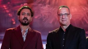 Tom Hanks and Irrfan Khan starred together in Inferno. Tom Hanks and Irrfan Khan starred together in Inferno.