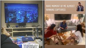 Janhvi Kapoor and Arjun Kapoor shared new pictures of time spent at home amid lockdown. Janhvi Kapoor and Arjun Kapoor shared new pictures of time spent at home amid lockdown.